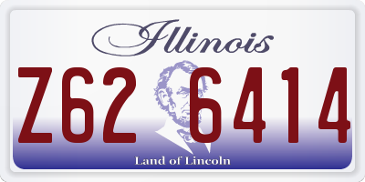IL license plate Z626414