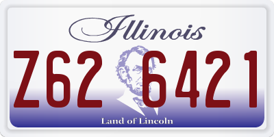 IL license plate Z626421