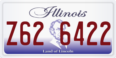IL license plate Z626422