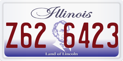 IL license plate Z626423