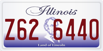 IL license plate Z626440