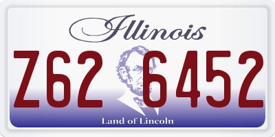 IL license plate Z626452