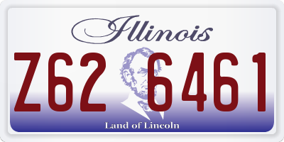 IL license plate Z626461