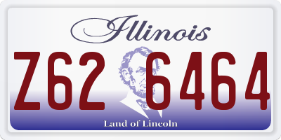IL license plate Z626464