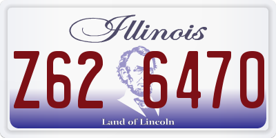 IL license plate Z626470