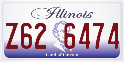IL license plate Z626474