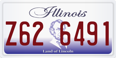 IL license plate Z626491