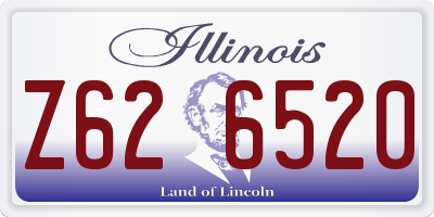 IL license plate Z626520