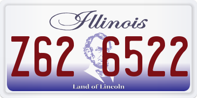 IL license plate Z626522