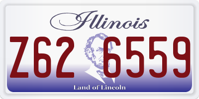 IL license plate Z626559