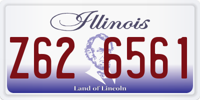 IL license plate Z626561