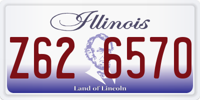 IL license plate Z626570