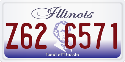 IL license plate Z626571