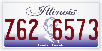 IL license plate Z626573
