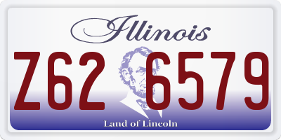 IL license plate Z626579