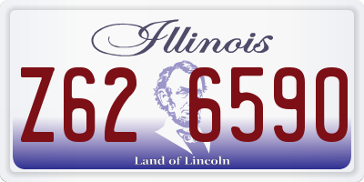 IL license plate Z626590