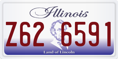 IL license plate Z626591