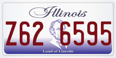 IL license plate Z626595