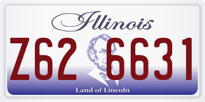 IL license plate Z626631