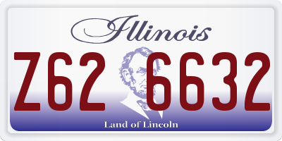IL license plate Z626632