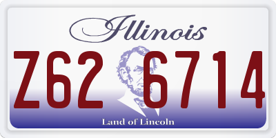 IL license plate Z626714