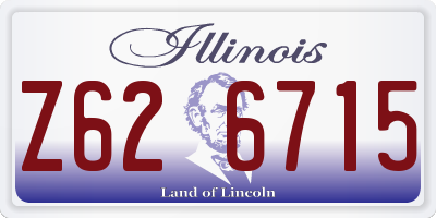 IL license plate Z626715