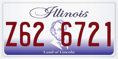 IL license plate Z626721