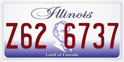 IL license plate Z626737