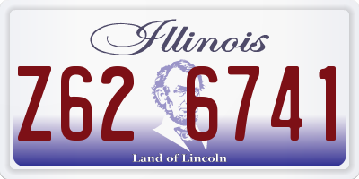 IL license plate Z626741