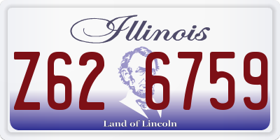 IL license plate Z626759