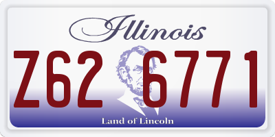 IL license plate Z626771