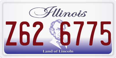 IL license plate Z626775