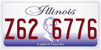 IL license plate Z626776
