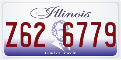IL license plate Z626779