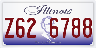 IL license plate Z626788