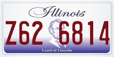 IL license plate Z626814