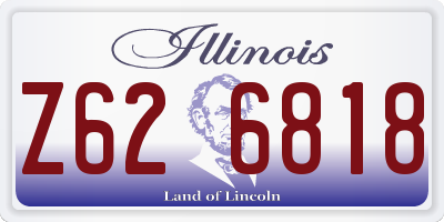 IL license plate Z626818