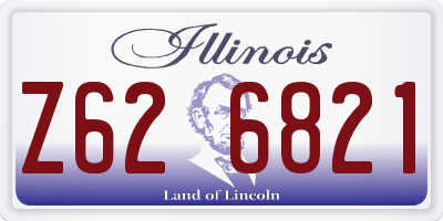 IL license plate Z626821