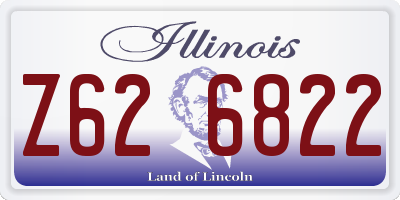 IL license plate Z626822