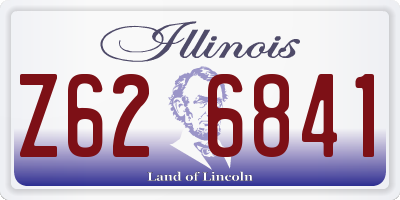 IL license plate Z626841