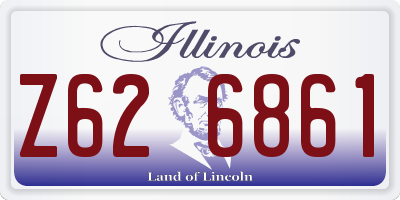 IL license plate Z626861