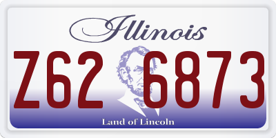 IL license plate Z626873