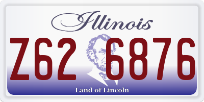 IL license plate Z626876