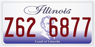 IL license plate Z626877