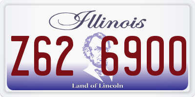 IL license plate Z626900