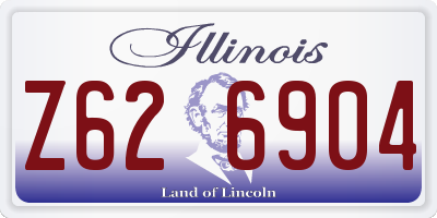 IL license plate Z626904