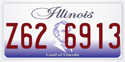 IL license plate Z626913