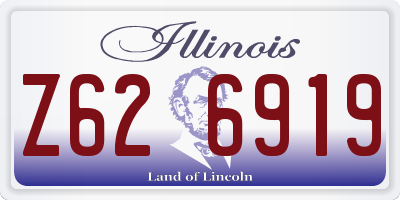 IL license plate Z626919