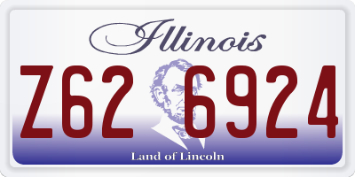 IL license plate Z626924
