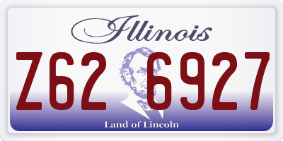 IL license plate Z626927